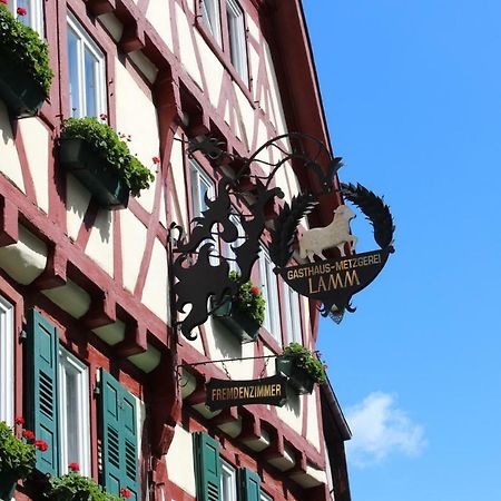 Hotel & Restaurant Lamm Mosbach  Dış mekan fotoğraf