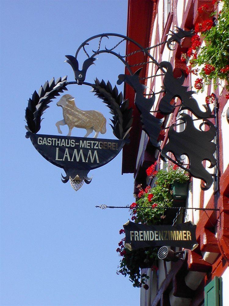 Hotel & Restaurant Lamm Mosbach  Dış mekan fotoğraf